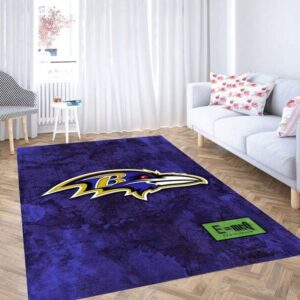 Baltimore Ravens Wallpaper Carpet Rug