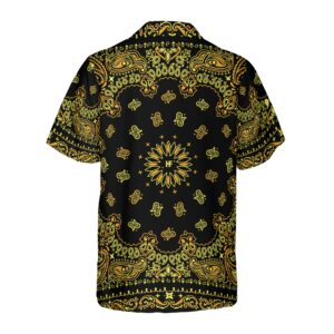 Bandana Royalty Pattern Hawaiian Shirt 2