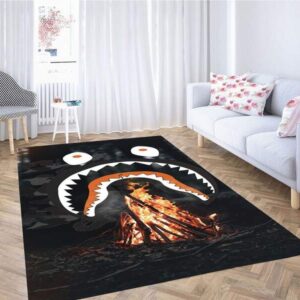 Bape Wildfire Carpet Rug