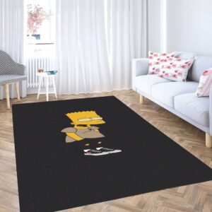 Bart Simpson Wallpaper Carpet Rug