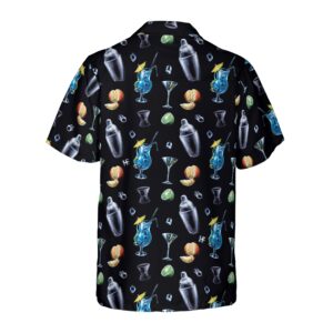 Bartender Cocktail Party Hawaiian Shirt 2
