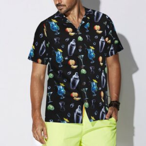 Bartender Cocktail Party Hawaiian Shirt 4