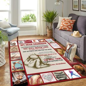 Baseball New Mk Carpet Area Rug