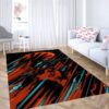 Basket Ball Carton Living Room Modern Carpet Rug