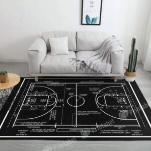 Basketball Coach Limited Edition Rug