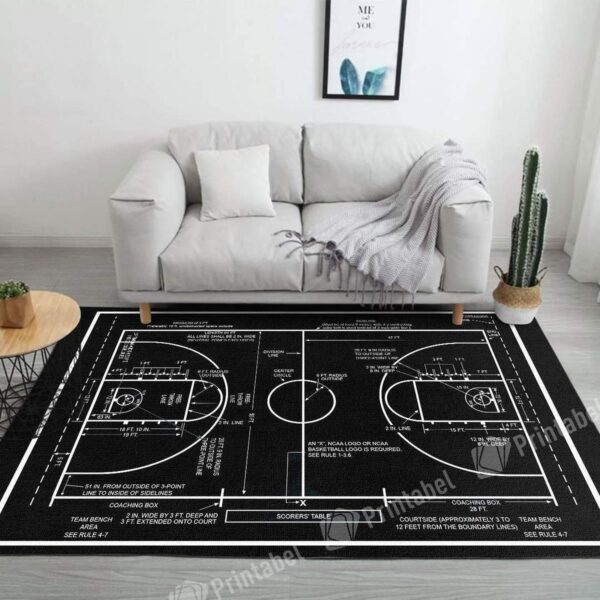 Basketball Coach Limited Edition Rug