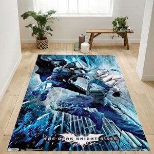 Batman And Bane Rug