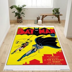 Batman Comics Rug