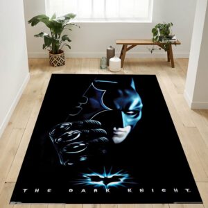 Batman With Batarang Rug