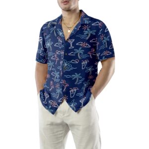 Beach Party Tropical Flamingo Hawaiian Shirt 5