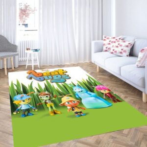 Beat Bugs Living Room Modern Carpet Rug