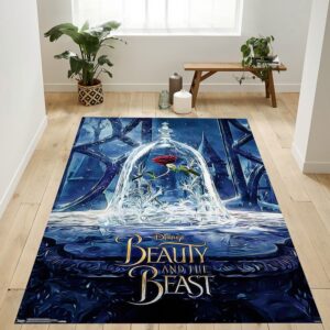 Beauty And The Beast Movies Rug