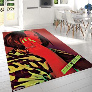 Billie Eilish Red Rug