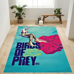 Birds Of Prey Heart Rug