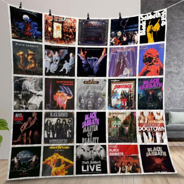 Black Sabbath Quilt Gift For Christmas Birthday Thanksgiving Version 2