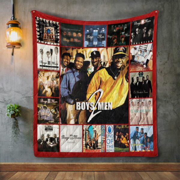 Boyz Ii Men Album Covers Quilt Gift Ideas For Fans on Christmas