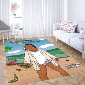 Breaking Bojack Horseman Living Room Modern Carpet Rug