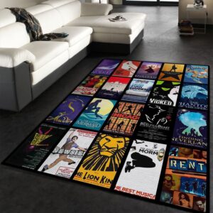 Broadway Musical Rug