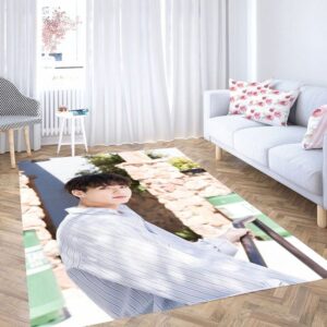 Bts Jungkook Living Room Modern Carpet Rug
