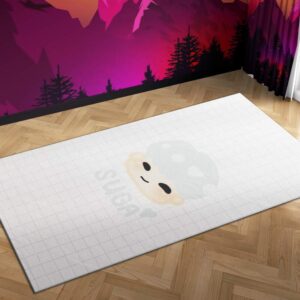 Bts Suga Chibi Carpet Mock Area Rug