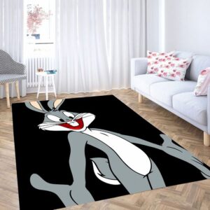 Bugs Bunny Smile Living Room Modern Carpet Rug