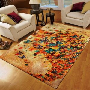 Butterfly Area Rug