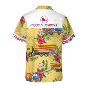 CONCRETE PUMPERS Hawaiian Shirt 2