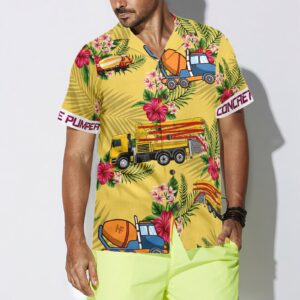 CONCRETE PUMPERS Hawaiian Shirt 3