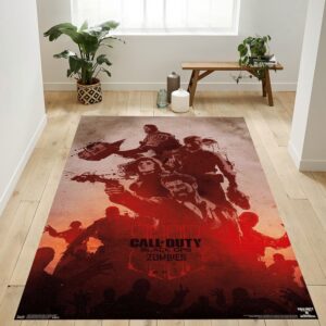 Call Of Duty Zombie Rug