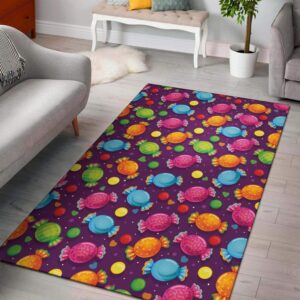 Candy Pattern Print Design Limited Edition Rug