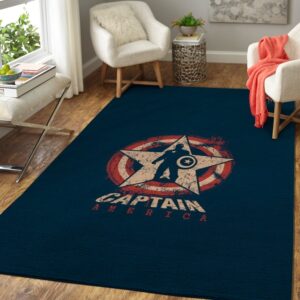 Captain American Avengers Rug
