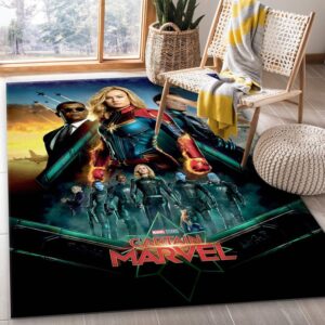 Captain Marvel Rug