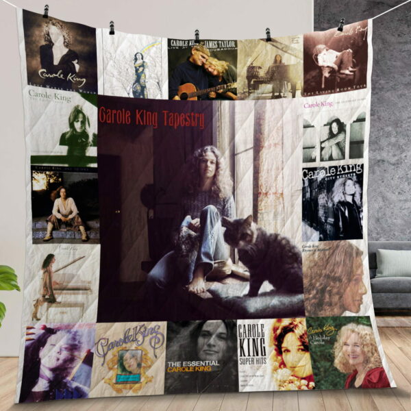 Carole King Albums Quilt Gift For Christmas Black Friday Thanksgiving