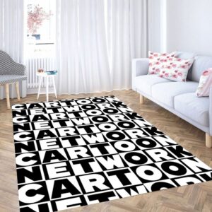 Cartoon Network Pattern Living Room Modern Carpet Rug