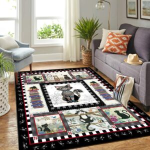 Cat Quilt Mk Carpet Area Rug