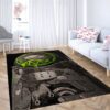 Chaos Watch Dog Living Room Modern Carpet Rug
