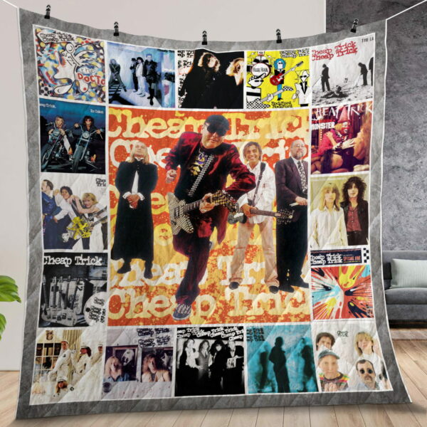 Cheap Trick Albums Cover Poster Quilt Gift For Christmas Black Friday Thanksgiving