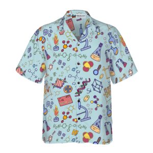 Chemistry Teacher Pattern Hawaiian Shirt 3