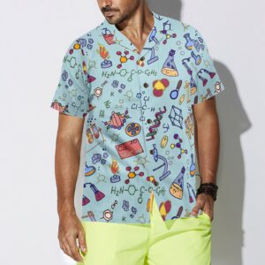 Chemistry Teacher Pattern Hawaiian Shirt 4