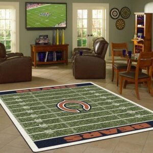 Chicago Bears Living Room Area Rug