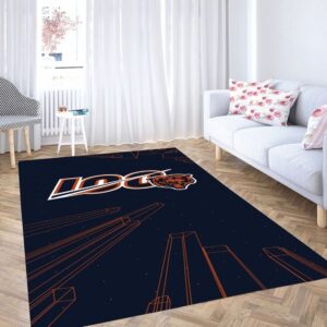 Chicago Bears Living Room Modern Carpet Rug