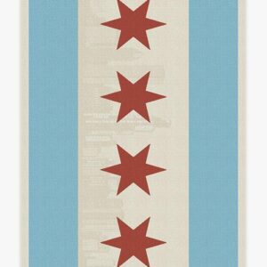 Chicago Flag Limited Edition Rug