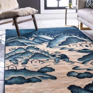 Chinese Landscape Limited Edition Rug
