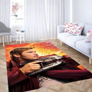 Chris Pratt Guardian Of The Galaxy Living Room Modern Carpet Rug