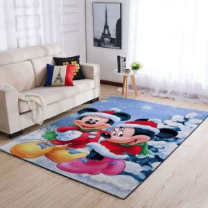 Christmas Disney Movie Minnie amp Mickey Mouse Area Limited Edition Rug