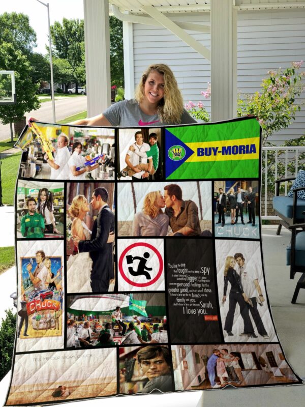 Chuck Quilt Gift For Family On Christmas Black Friday Cyber Monday