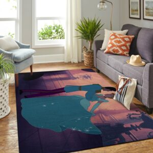 Cinderella amp Prince Dancing Living Room Area Rug