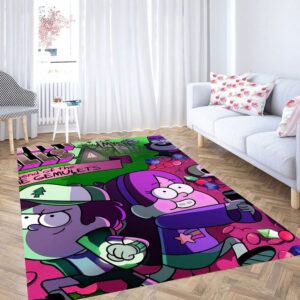 Cinematic Graviy Falls Living Room Modern Carpet Rug