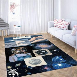Collage Wallpaper Carpet Rug