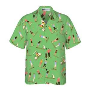 Collection Of Golf Players Hawaiian Shirt 3